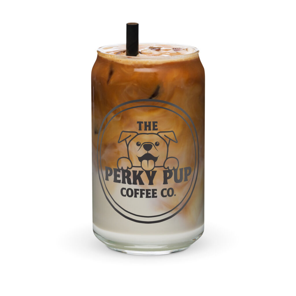 Perky Pup Can Glass